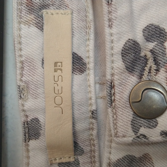 NWT Women's Joe's Jeans The Callie High Rise Cropped Boot Size 32 Leopard Print - Picture 8 of 12